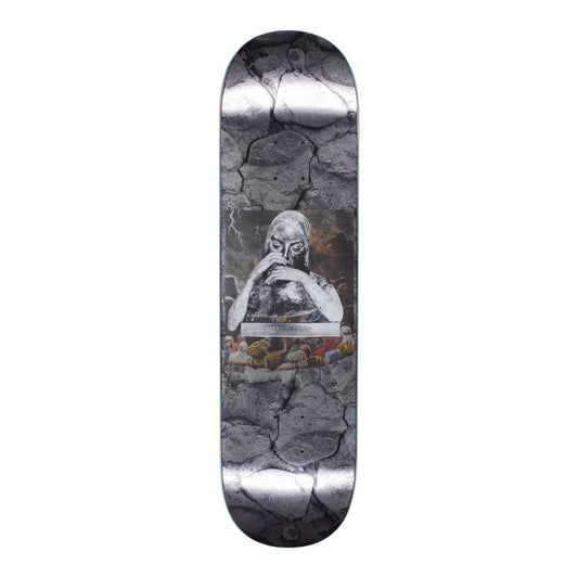 FA Skateboard Deck Saint Mary Silver Foil Gino Iannucci 8.25" Fucking Awesome
