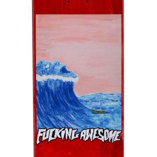 FA Skateboard Deck Wave Painting 8.25" Fkn Awesome