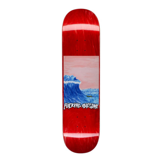 FA Skateboard Deck Wave Painting 8.25" Fkn Awesome
