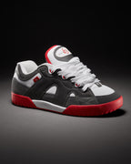 Es Shoes One Nine 7 Grey White Red Usa Size Mens Skateboard Sneakers