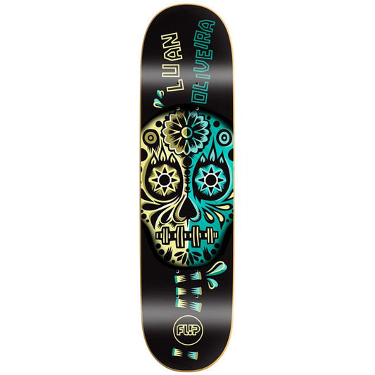 FLiP Skateboard Deck Luan Oliveira Black Light 8.125"
