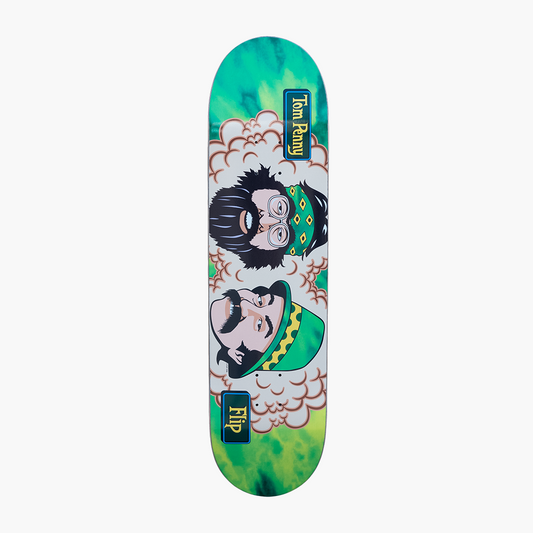 FLiP Skateboard Deck Toms Friends Green Room 8.25" Penny Cheech and Chong