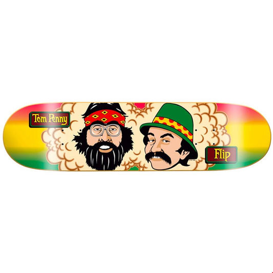 FLiP Skateboard Deck Toms Friends STRIPE 8" Cheech and Chong