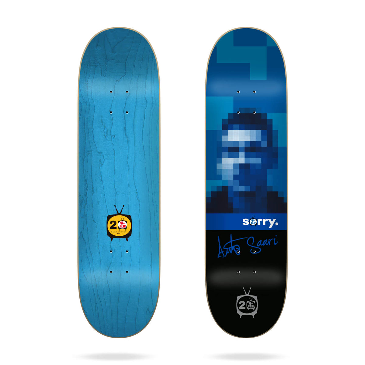 Flip Skateboard Deck Arto Saari Sorry 20Th Anniversary 8 4