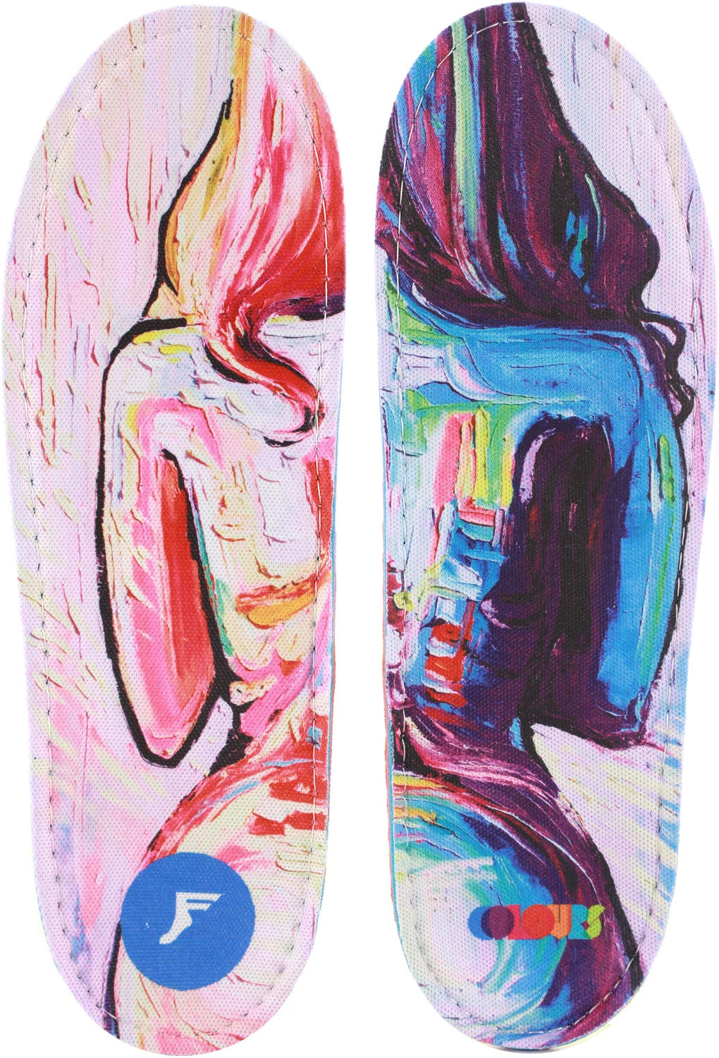 Footprint Insoles Gamechangers Colours Collectiv
