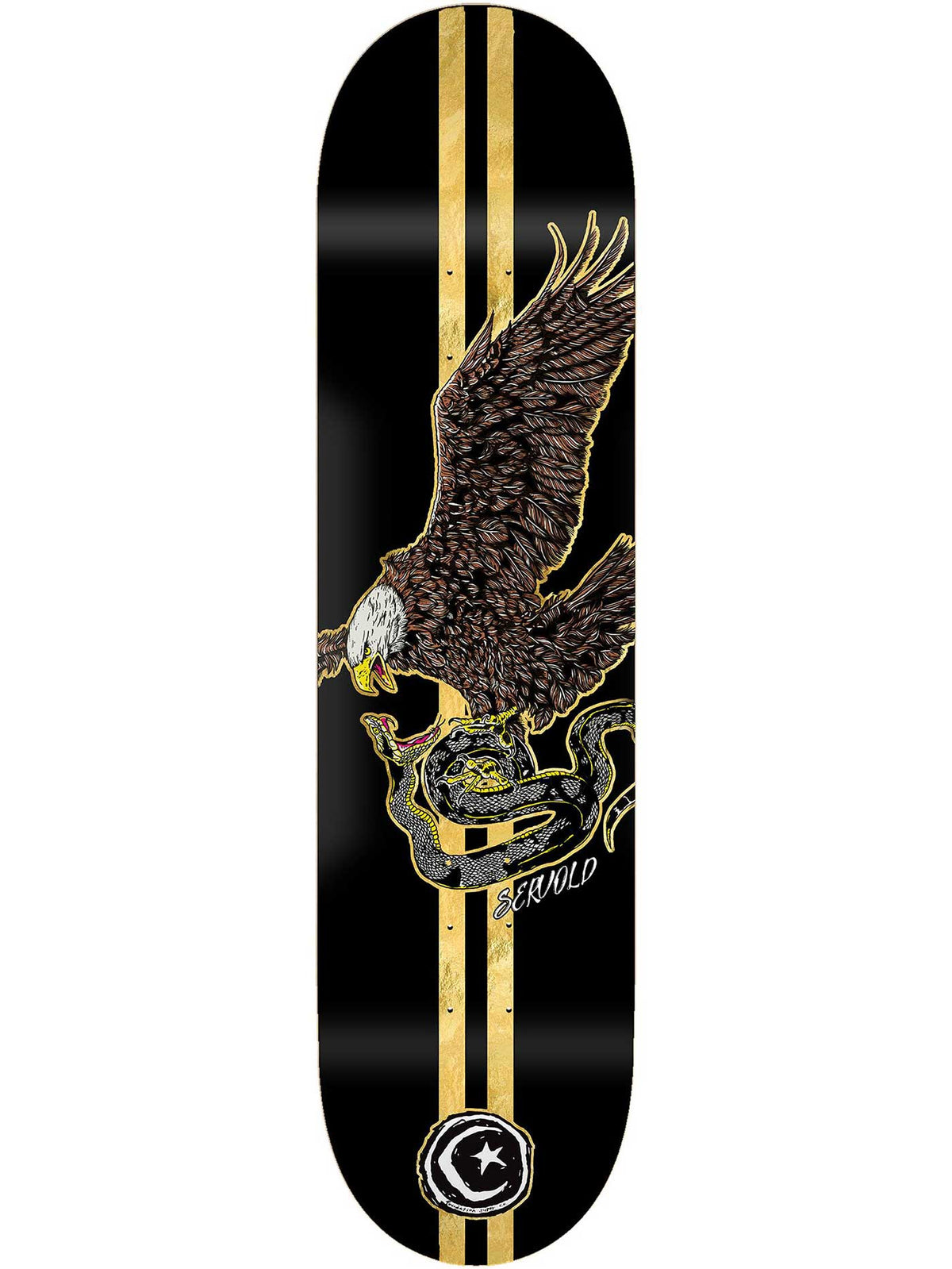 Foundation Skateboard Deck Dakota Servold French Eagle 8 25
