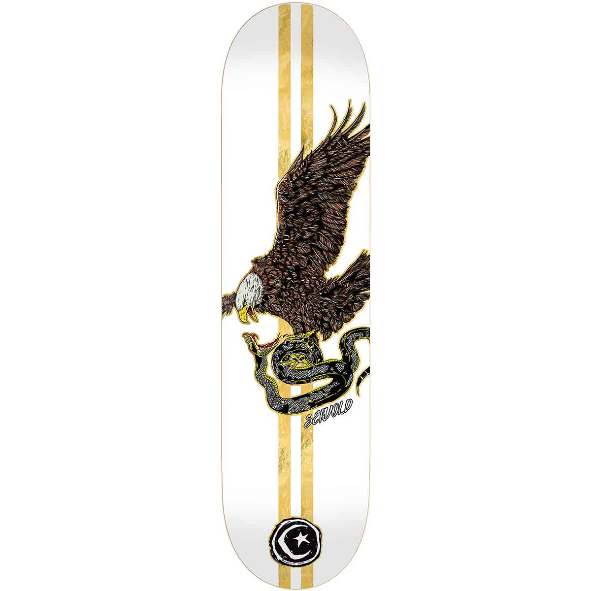 Foundation Skateboard Deck Dakota Servold French Eagle 8 75