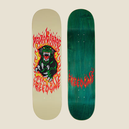 FREE DOME 66/99 Skateboard Deck Pedro Barros Tan 8.25"