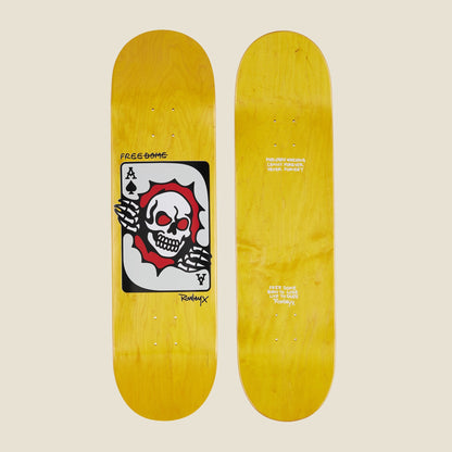 FREE DOME 66/99 Skateboard Deck Rowley Ace 8.5"