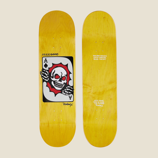 FREE DOME 66/99 Skateboard Deck Rowley Ace 8.5"