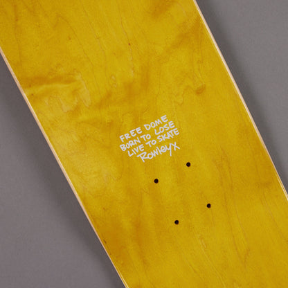 FREE DOME 66/99 Skateboard Deck Rowley Ace 8.5"