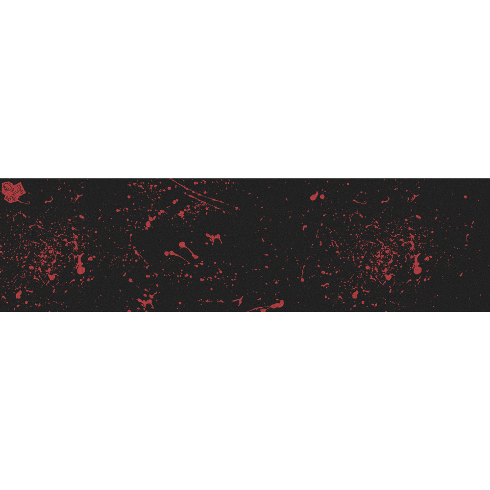 Fruity Griptape (9"x33") Blood Splatter Single Sheet Skateboard Deck Grip tape