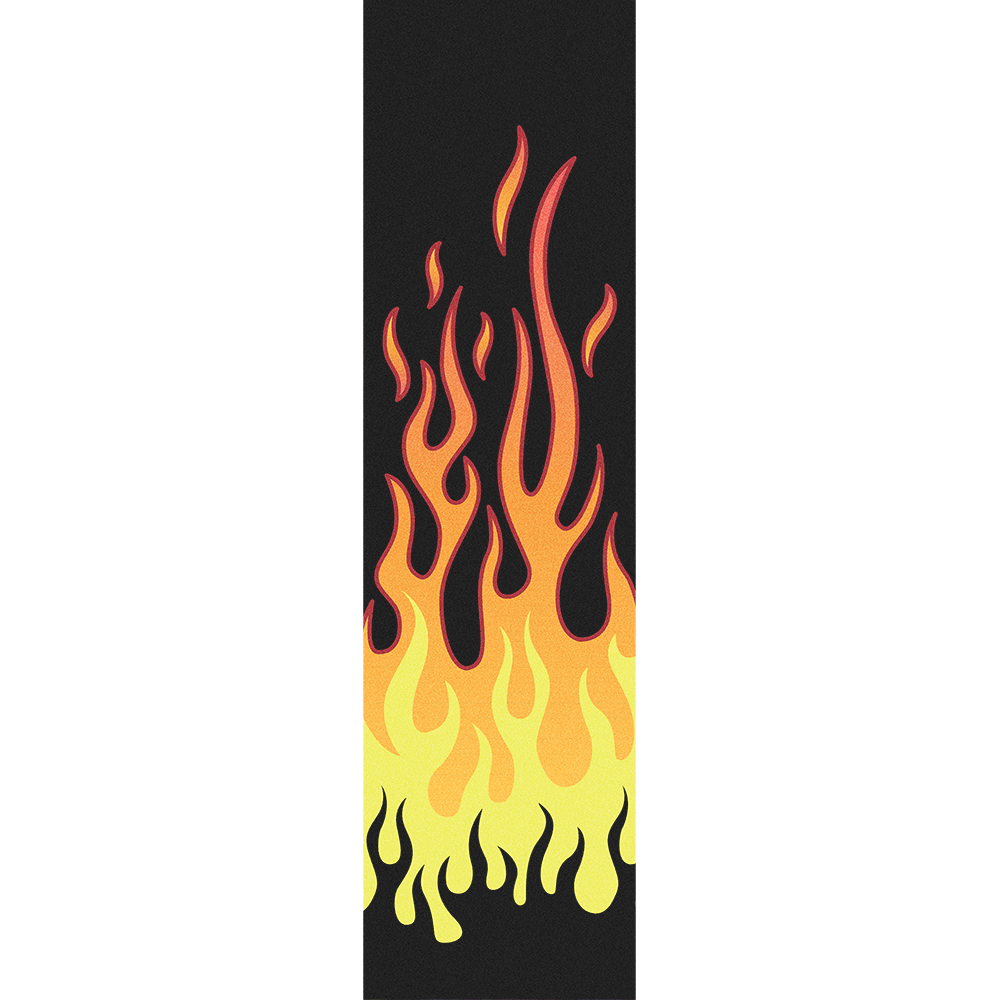 Fruity Griptape 9X33 Flames Single Sheet Skateboard Deck Griptape