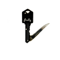 Fruity Griptape Keyring Knife Black Bi Fold