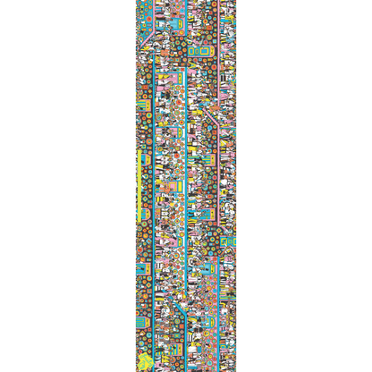 Fruity Griptape Where's Wally Corridors Single Sheet Skateboard Grip tape