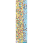 Fruity Griptape Wheres Wally On The Beach Single Sheet Skateboard Griptape