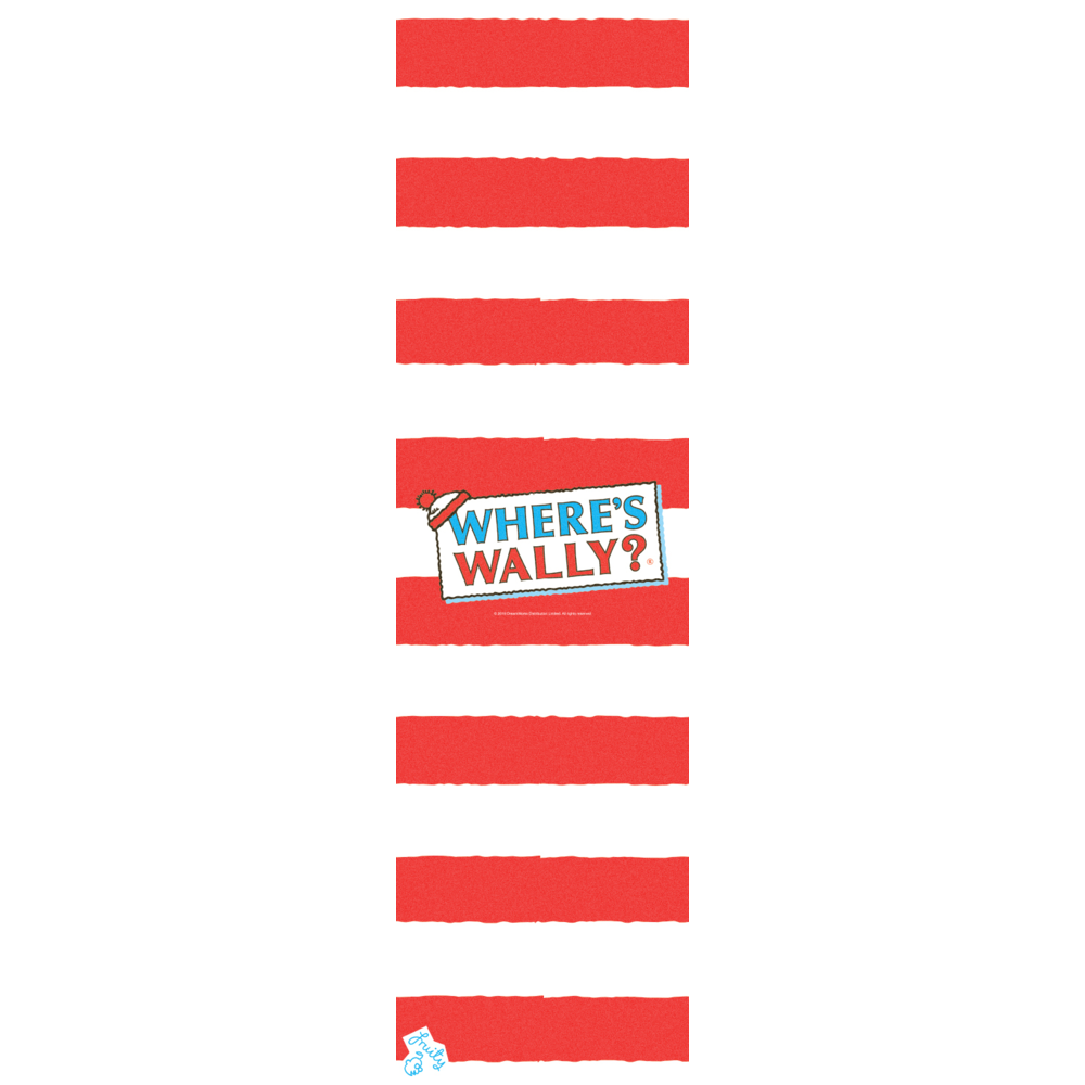 Fruity Griptape Where's Wally Stripes Single Sheet Skateboard Grip tape