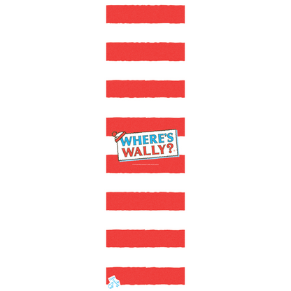 Fruity Griptape Where's Wally Stripes Single Sheet Skateboard Grip tape