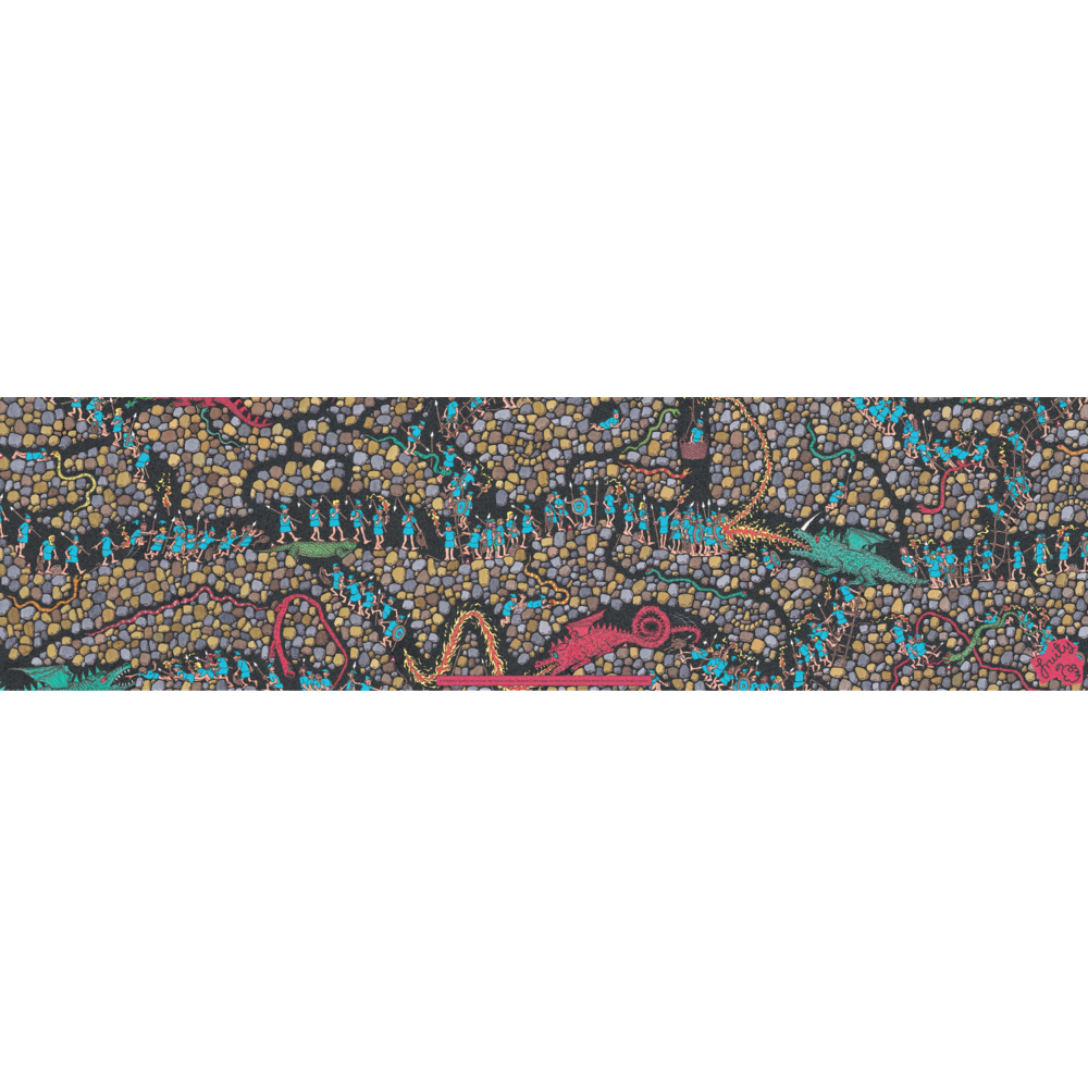 Fruity Griptape Where's Wally Underground Hunters 1 Sheet Skateboard Grip tape