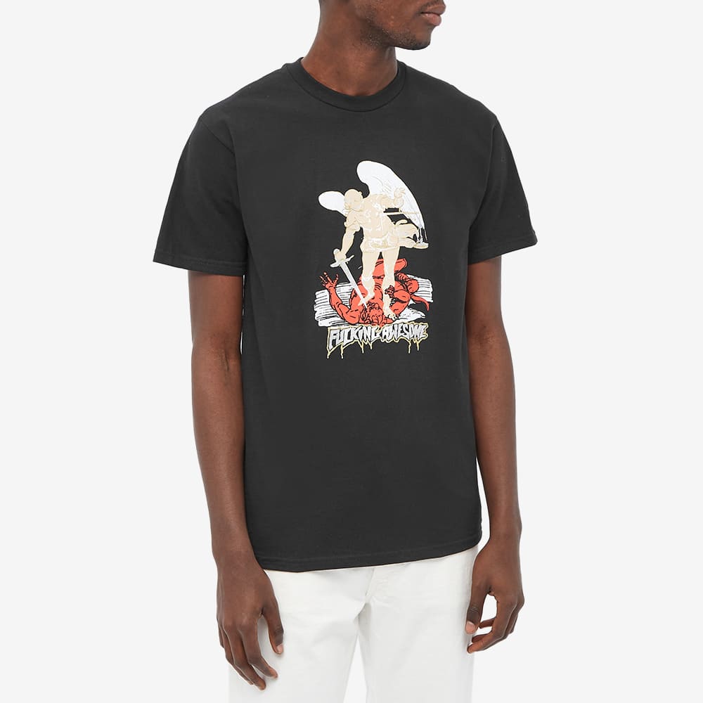 Fucking Awesome Tee Archangel Black Fa Skateboard T Shirt