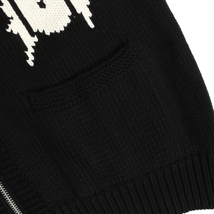 FA Skateboards Cardigan Cowichan Black FA Skateboard Jacket