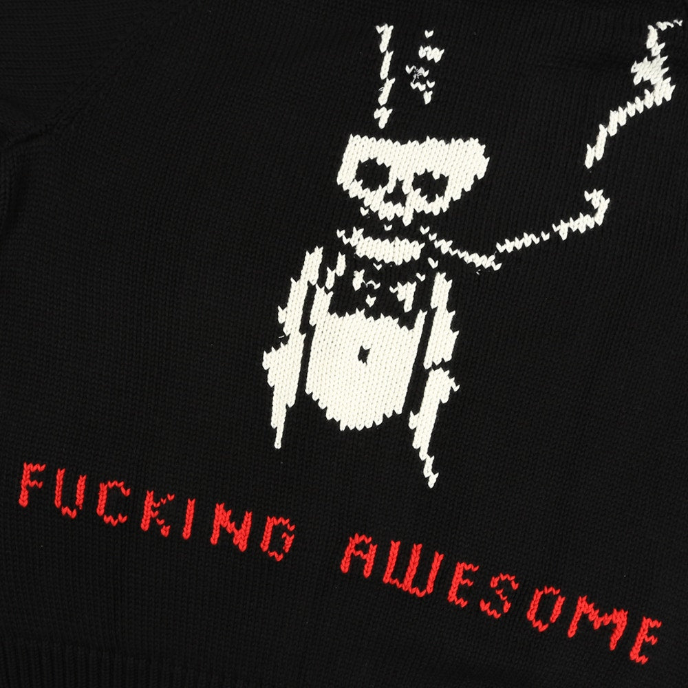 FA Skateboards Cardigan Cowichan Black FA Skateboard Jacket