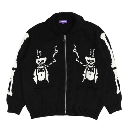 FA Skateboards Cardigan Cowichan Black FA Skateboard Jacket