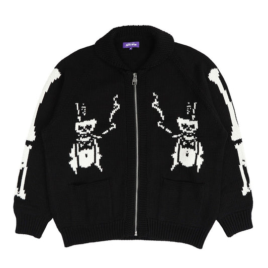 FA Skateboards Cardigan Cowichan Black FA Skateboard Jacket