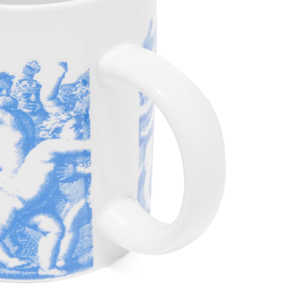 Fucking Awesome Cherub Fight Mug Blue/Ivory Cup
