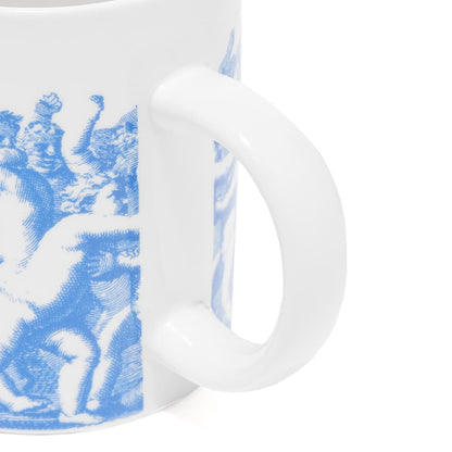 Fucking Awesome Cherub Fight Mug Blue/Ivory Cup
