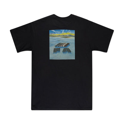 Fucking Awesome Tee Airlines Black FA Skateboard T-Shirt