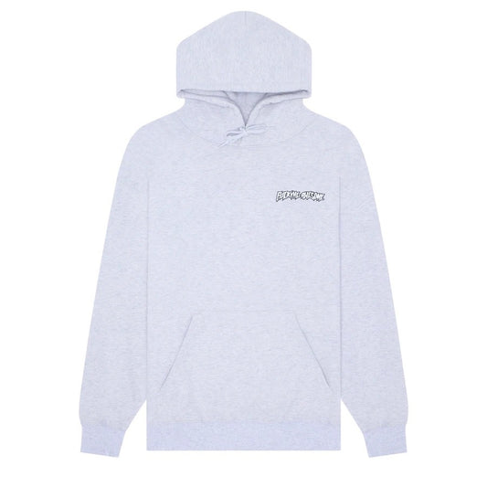 Fucking Awesome Hood Faces Heather Grey FA Skateboard Pullover Hoodie