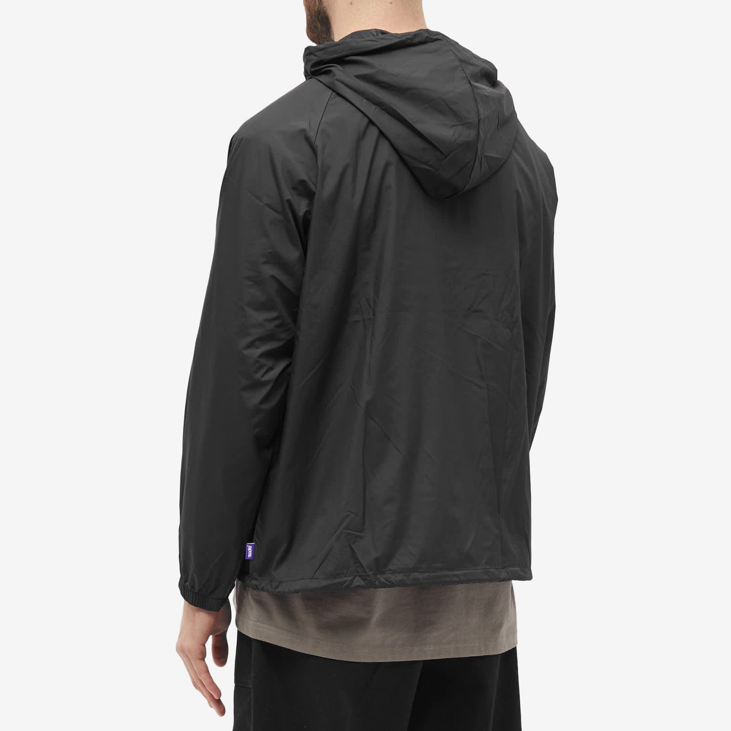 Fucking Awesome Jacket Cut Off Anorak Black FA Skateboard Pullover