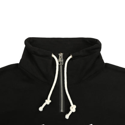 Fucking Awesome Quarter Zip Pullover Black FA Skateboard Jacket