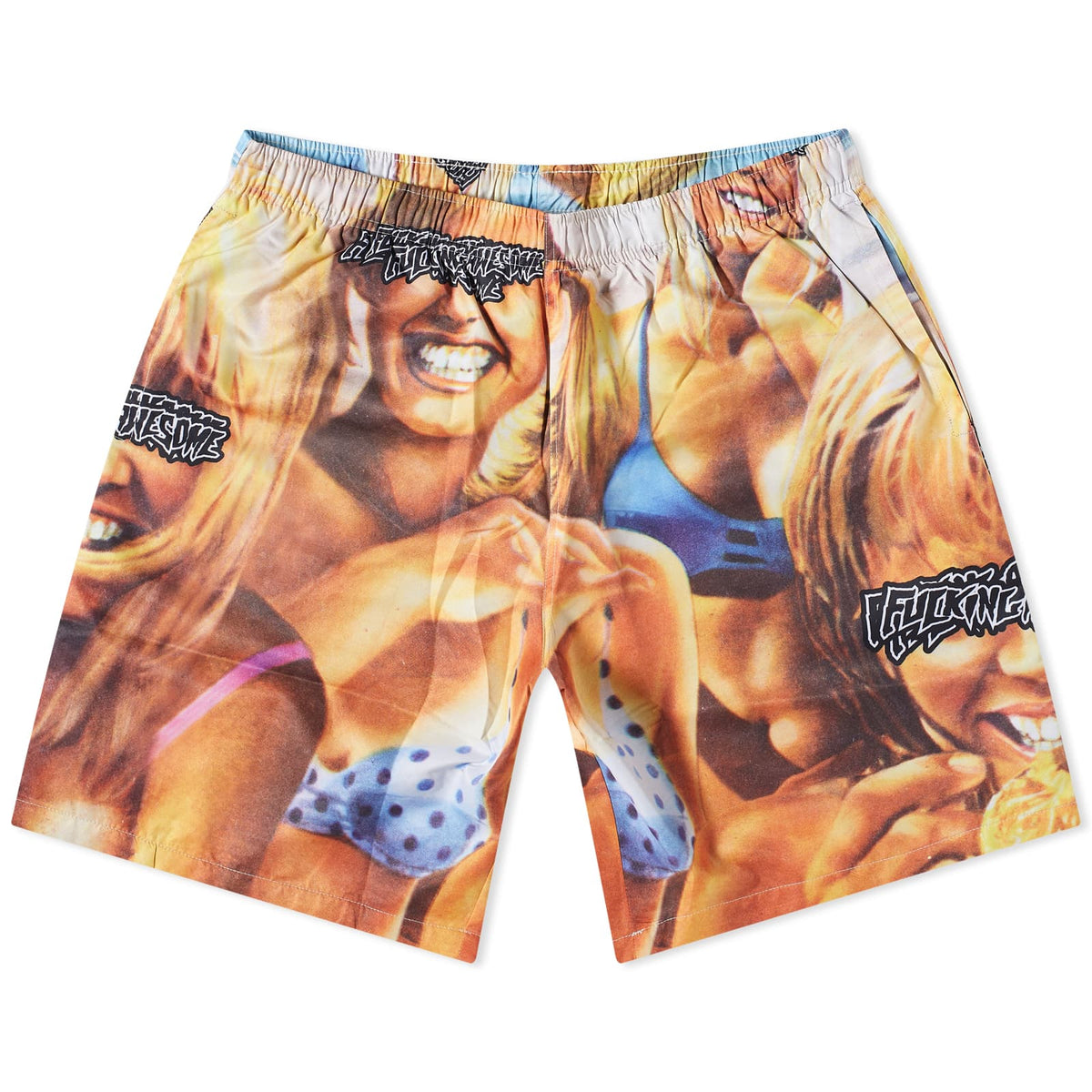 Fucking Awesome Shorts Water Acceptable All Over Print