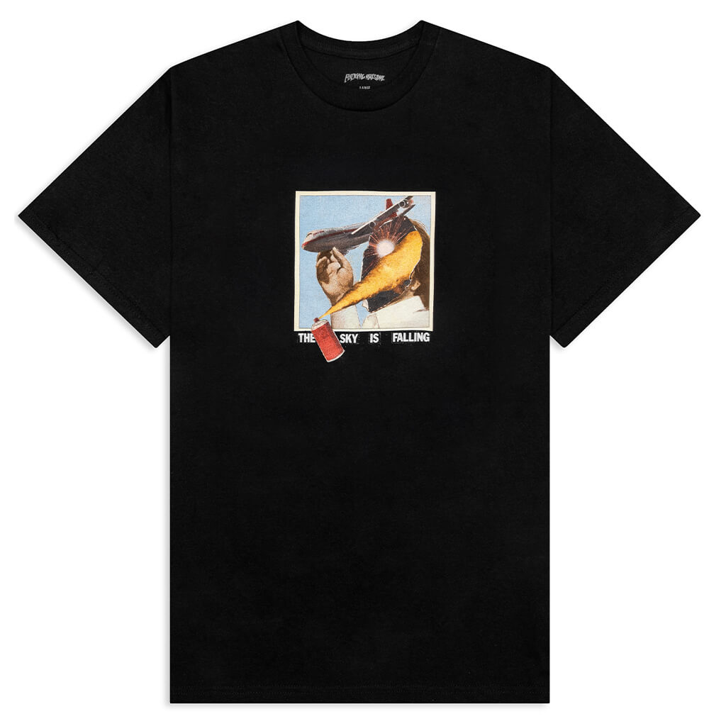 Fucking Awesome Tee Skyfall Black Fa Skateboard T Shirt