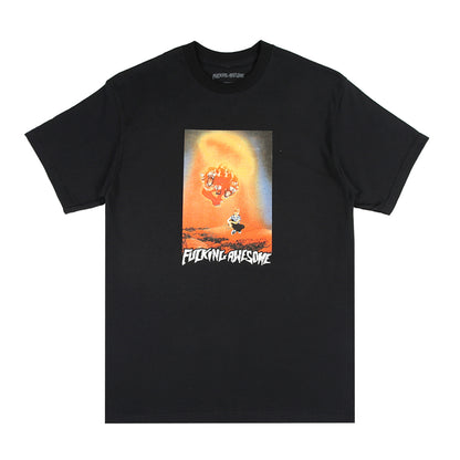 Fucking Awesome Tee Arrival Black FA Skateboard T-Shirt
