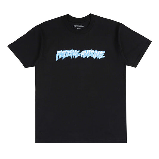 Fucking Awesome Tee Cherub Fight Black FA Skateboard T-Shirt