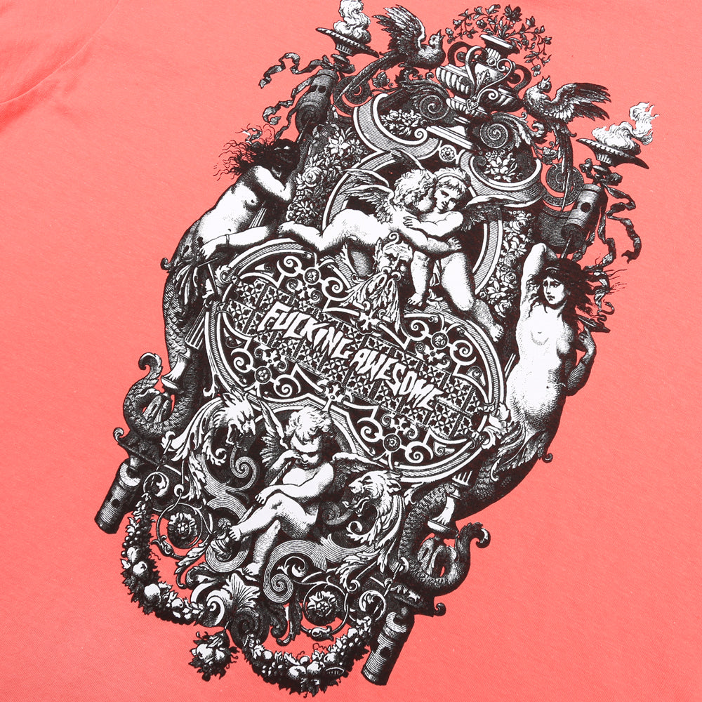 Fucking Awesome Tee Filigree Light Pink FA Skateboard T-Shirt