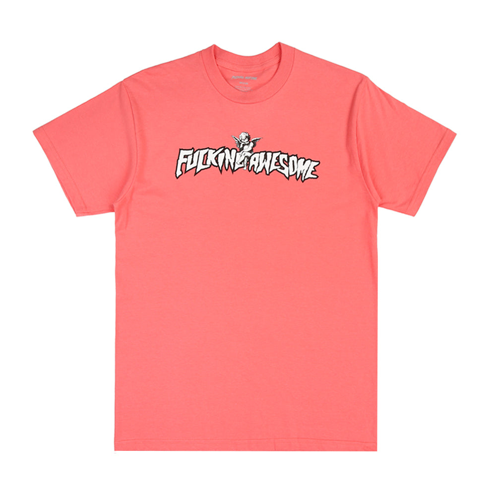 Fucking Awesome Tee Filigree Light Pink FA Skateboard T-Shirt