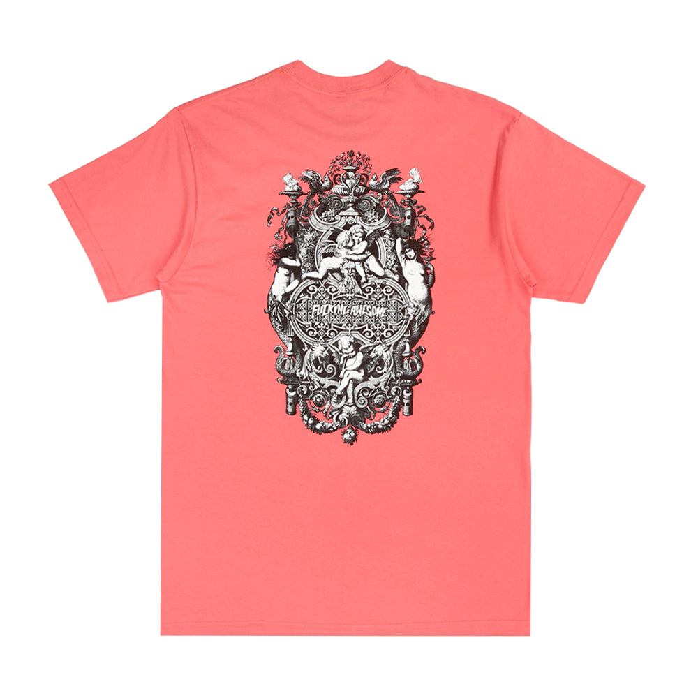 Fucking Awesome Tee Filigree Light Pink FA Skateboard T-Shirt