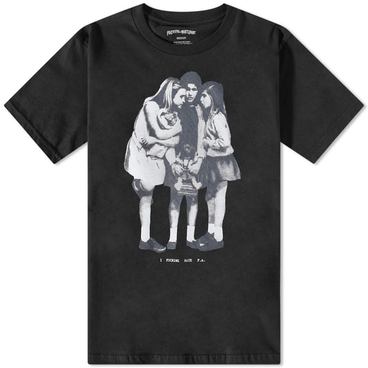 Fucking Awesome Tee Hate Black FA Skateboard T-Shirt