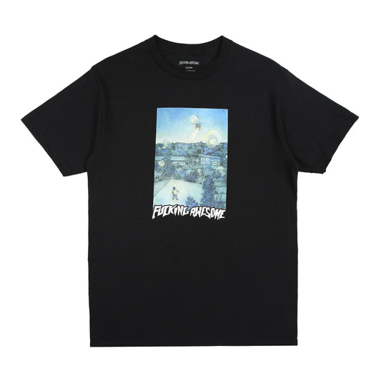 Fucking Awesome Tee Helicopter Black FA Skateboard T-Shirt