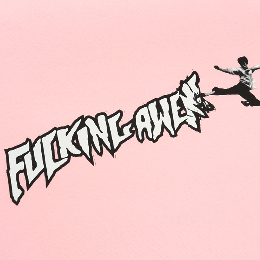 Fucking Awesome Tee Karate Pink Fa Skateboard T Shirt