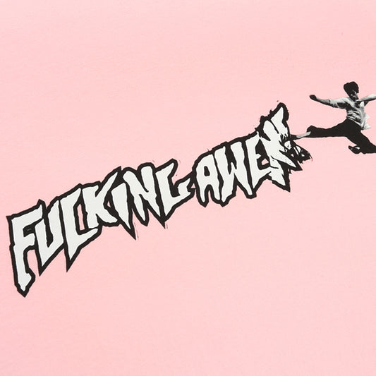 Fucking Awesome Tee Karate Pink FA Skateboard T-Shirt