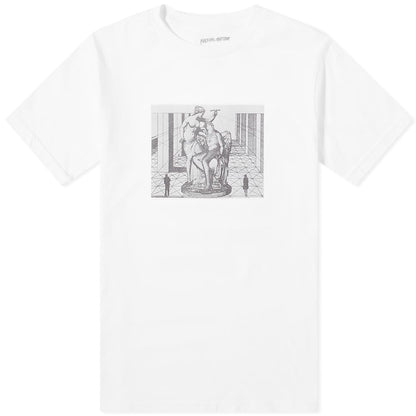 Fucking Awesome Tee Perspective Statue White FA Skateboard T-Shirt
