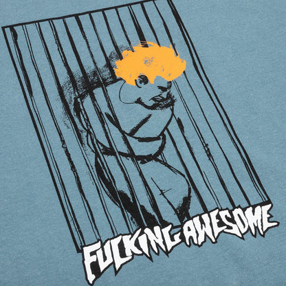 Fucking Awesome Tee Psych Ward Ice Blue FA Skateboard T-Shirt
