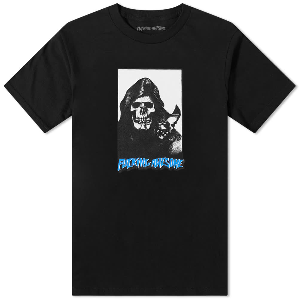 Fucking Awesome Tee Santana Black FA Skateboard T-Shirt