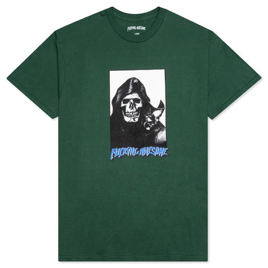 Fucking Awesome Tee Santana Sport Dark Green FA Skateboard T-Shirt