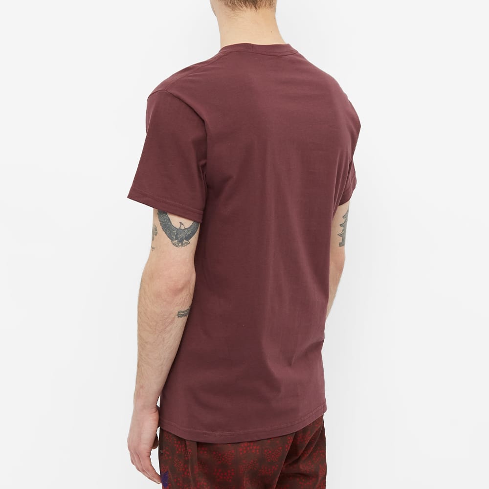 Fucking Awesome Tee Kansas Maroon FA Skateboard T-Shirt